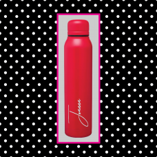 Just My Name Skinny Thermal Bottle