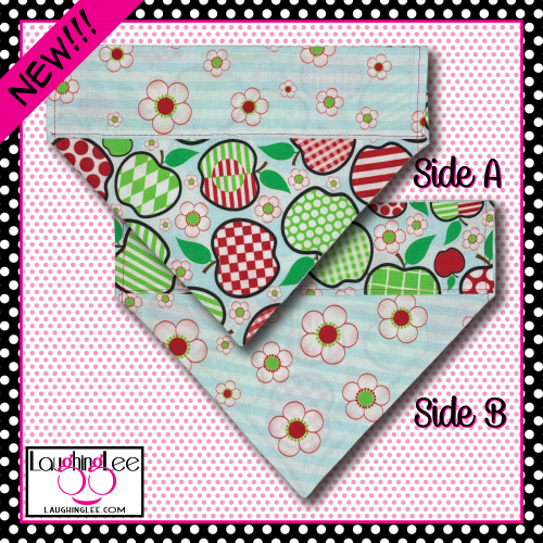 Apple Patch Party Over Collar Pet Bandana Apple Patch Party Over Collar Pet Bandana