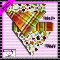 Autumn Snuggle Over Collar Pet Bandana Autumn Snuggle Over Collar Pet Bandana