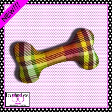 Autumn Snuggle Dog Bone Toy Autumn Snuggle Dog Bone Toy