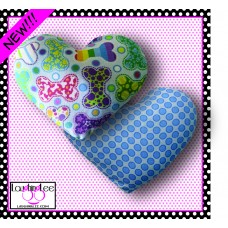 Bone Appetreats Blue Heart Dog Toy Bone Appetreats Blue Heart Dog Toy