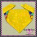 Groovy Pet Bandana - Yellow Cuff