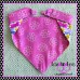 Happy Daisies with Pink Cuff Pet Bandana