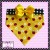 Yellow Bow (Lady Bugs) +$5.00