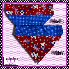 Paw-triotic Over Collar Pet Bandana