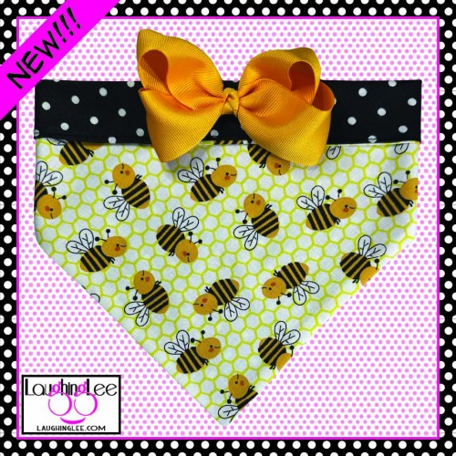 Bee Happy Pet Bandana