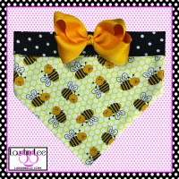 Bee Happy Pet Bandana