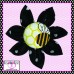 Bee Happy Collar Flower