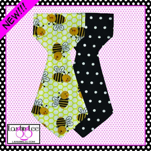 Bee Happy Pet Tie