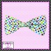 Skittle Dots Bow Tie