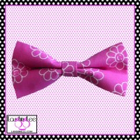 Happy Daisies Pink - Bow Tie