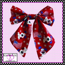 Paw-triotic Sailor Bow