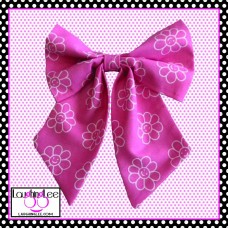 Happy Daisies Pink - Sailor Bow