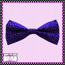 Two-tone Purple Dots - Bow Tie