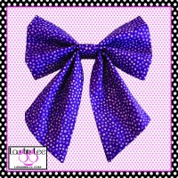 Two-Tone Purple Dots - Sailor Bow