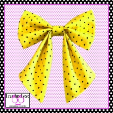 Yellow with Black Dots - Sailor Bow