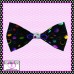 Bubbles Bow Tie - Black
