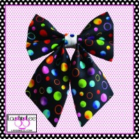 Bubbles Sailor Bow - Black