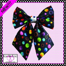 Bubbles Sailor Bow - Black