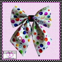 Bubbles Sailor Bow - White