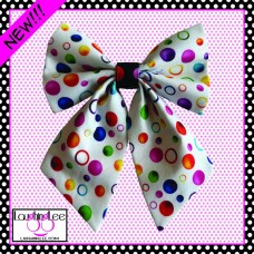 Bubbles Sailor Bow - White