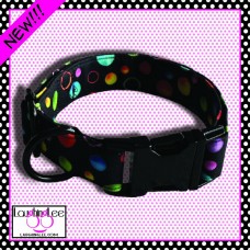 Bubbles Pet Collar (Black)