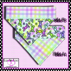Bunny Booty Over Collar Pet Bandana