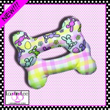 Bunny Booty Stuffed Dog Bone Toy