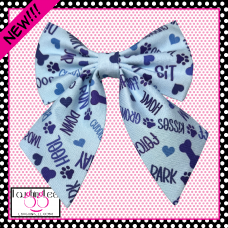 Canine Crosswords Sailor Bow