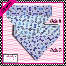 Canine Crosswords Over Collar Pet Bandana