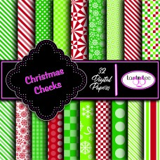Christmas Check Paper Pack