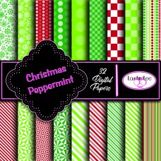 Christmas Peppermint Paper Pack