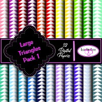 Large Triangles Paper Pack 1