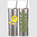 Emoji - COFFEE Skinny Stainless Steel Tumbler