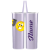 Emoji - SELFIE Skinny Stainless Steel Tumbler