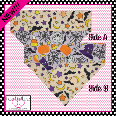 Halloween Hubbub Over Collar Pet Bandana Halloween Hubbub Over Collar Pet Bandana