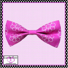 Pink Daisies Bow Tie
