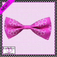Pink Daisies Bow Tie Pink Daisies Bow Tie