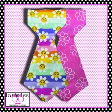 Happy Daisies Pink Pet Tie