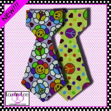 Happy Hippie Vibes Pet Tie