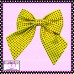 Cartoon Yellow Sailor Bow