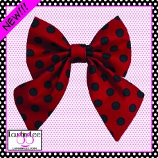 Ladybug Dots Sailor Bow