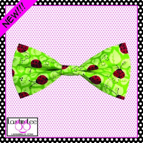 More Ladybug Fun Bow Tie