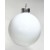 3.1" White Glass Ball