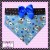 Blue Magic Bow (Puppy Party Br) +$3.00