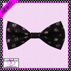 Brown Dots Bow Tie