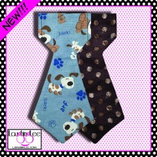 Brown Puppy Party Pet Tie