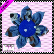 Blue Puppy Party Collar Flower