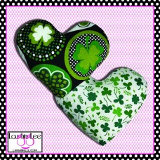 Shamrock Shenanigans Stuffed Heart Dog Toy Shamrock Shenanigans Stuffed Heart Dog Toy