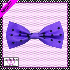 Purple LaughingLee Dots Bow Tie Purple LaughingLee Dots Bow Tie